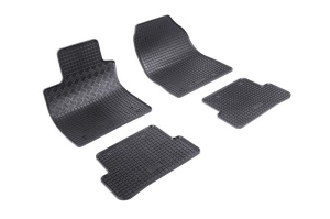 Covorase Renault Clio III, Hatchback, din 09.2005 - 09.2012 si set 4 stickere protectie praguri Renault accesorii pentru autoturismul tau - masina v3930