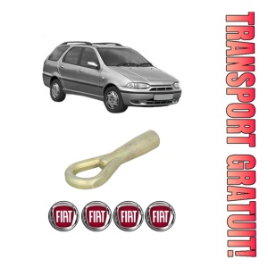 Cui carlig remorcare, tractare auto FIAT PALIO Weekend (178_, 173_, 373_, 374_, 171_) din 1996-2012, Otel, Cri-Flo, 4 Stickere cu FIAT