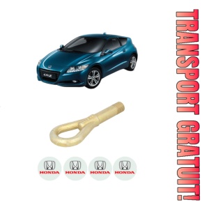 Cui carlig remorcare, tractare auto HONDA CR-Z (ZF) din 2012, Otel, Cri-Flo, 4 Stickere cu HONDA