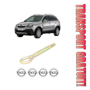 Cui carlig remorcare, tractare auto OPEL ANTARA A (L07) din 2006-2015, Otel, Cri-Flo, 4 Stickere cu OPEL