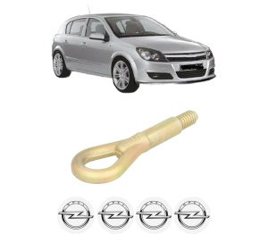Cui carlig remorcare, tractare auto OPEL ASTRA H (A04) din 2004-2014, Otel, Cri-Flo, 4 Stickere cu OPEL - Img 2
