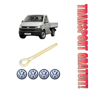 Cui carlig remorcare, tractare auto Volkswagen TRANSPORTER T5 Platform/Chassis (7JD, 7JE, 7JL, 7JY, 7JZ, 7F din 2003-2013, Otel, Cri-Flo, 4 Stickere cu Volkswagen