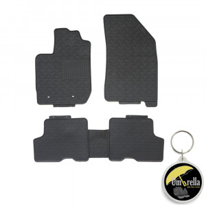 Dacia Duster (2018-) Set 5 covorase auto cauciuc Exclusive Line accesorii pentru autoturismul tau - masina v237786