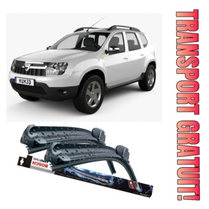 Dacia Duster Set 2 stergatoare parbriz Bosch Bosch Aerotwin compatibile cu Dacia Duster 2010-2018 (60 cm / 45 cm)