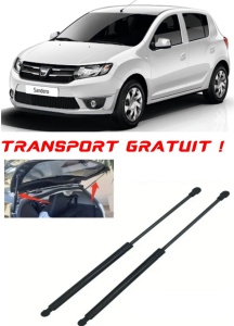 DACIA SANDERO II - Set 2 amortizoare pentru portbagaj / haion compatibil cu DACIA SANDERO II fabricat 2012 – 2019 accesorii pentru autoturismul tau - masina v27020