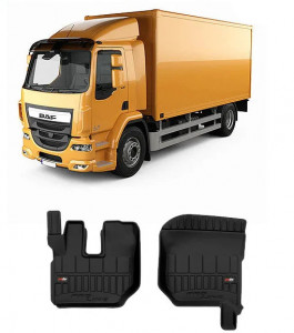 Daf Lf, Cargo, Din 2002 - Prezent , Set Covorase Auto Tip Tavita Premium 3D, din cauciuc accesorii pentru autoturismul tau - masina v172367