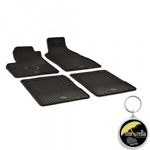 Fiat 500 Hybrid (2007-) Set 4 covorase auto cauciuc Urban Line accesorii pentru autoturismul tau - masina v238202