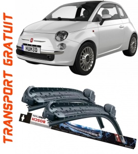 Fiat 500 Set 2 stergatoare parbriz Bosch Bosch Aerotwin compatibile cu Fiat 500 2012 (60 cm / 34 cm) accesorii pentru autoturismul tau - masina v132364