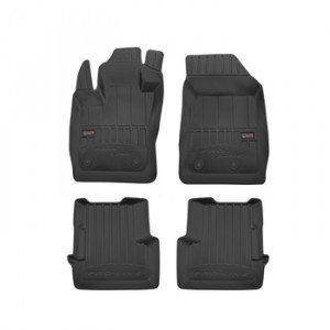 Fiat 500X, Suv, Din 01.2015 - Prezent , Set Covorase Auto Tip Tavita Premium 3D, din cauciuc accesorii pentru autoturismul tau - masina v173980