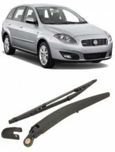 Fiat Croma Brat stergator pentru luneta spate cu lamela 400 mm, compatibil cu Fiat Croma Hatchback fabricat intre 2005-2011, calitate extra accesorii pentru autoturismul tau - masina v91815