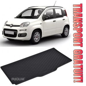 Fiat Panda Tavita pentru portbagaj din cauciuc, compatibila Fiat Panda III Hybrid fabricatie 02.2020 - prezent, caroserie hatchback
