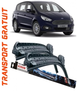 Ford C-Max Set 2 stergatoare parbriz Bosch Bosch Aerotwin 65 cm/47.5 cm compatibile cu Ford C-Max (Dm2) din 2007-2010 (65 cm / 47.5 cm) accesorii pentru autoturismul tau - masina v127597