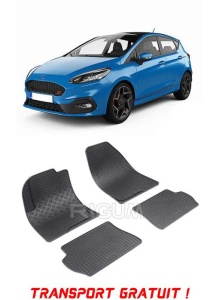 Ford Fiesta V, Hatchback, fabricat din 2002 - 09.2008, set covorase auto dedicate, din cauciuc 100% Premium - Transport Gratuit accesorii pentru autoturismul tau - masina v39898