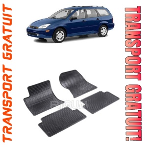 Ford Focus I, Combi, fabricat din 1998 - 2004, set covorase auto dedicate, din cauciuc 100% Premium