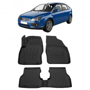 Ford Focus II (C307) (2004-2011) Set covorase auto cauciuc G.Modern Line 3D accesorii pentru autoturismul tau - masina v241371