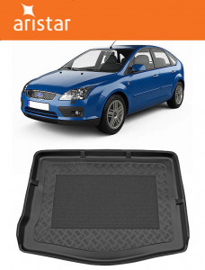 Ford Focus II Hatchback din 2004 - 02.2011, Tavita Pentru Portbagaj Lux Premium Dedicata, Roata Rezerva Normala *1 accesorii pentru autoturismul tau - masina v190998