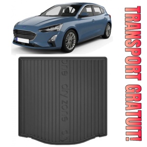 Ford Focus III din 03.2011 - 08.2018 Sedan Roata Rezerva Ingusta / Kit Reparatie *1, Tavita Pentru Portbagaj Lux Premium Dedicata,