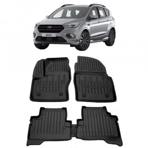 Ford Kuga II (2012-2019) Set covorase auto cauciuc G.Modern Line 3D accesorii pentru autoturismul tau - masina v239992