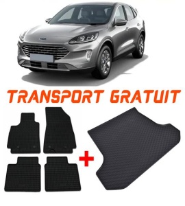 Ford Kuga Phev din 04.2020 - Prezent Suv *1 , Set Covorase + tavita portbagaj auto accesorii pentru autoturismul tau - masina v924