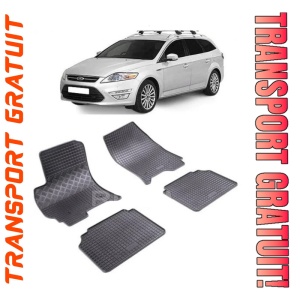 Ford Mondeo III, Combi, fabricat din 2001 - 08.2007, set covorase auto dedicate, din cauciuc 100% Premium