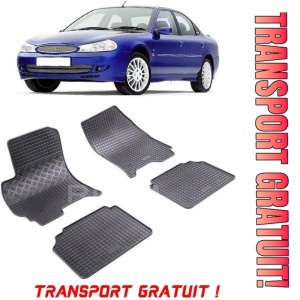 Ford Mondeo III, Sedan, fabricat din 2001 - 08.2007, set covorase auto dedicate, din cauciuc 100% Premium - Transport Gratuit