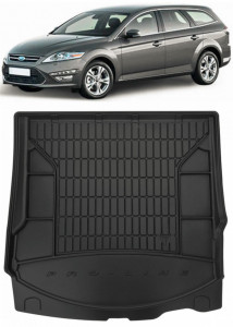 Ford Mondeo IV Combi din 09.2007 - 12.2014, Tavita Pentru Portbagaj Lux Premium Dedicata, Roata Rezerva Ingusta / Kit Reparatie *2 accesorii pentru autoturismul tau - masina v187005