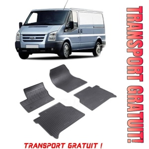 Ford Transit Connect I, Van, fabricat din 2002 - 2013, 5 Locuri, set covorase auto dedicate, din cauciuc 100% Premium - Transport Gratuit