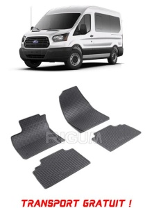 Ford Transit Courier, Van, fabricat din 01.2014 - Prezent, 5 Locuri, set covorase auto dedicate, din cauciuc 100% Premium - Transport Gratuit accesorii pentru autoturismul tau - masina v39528