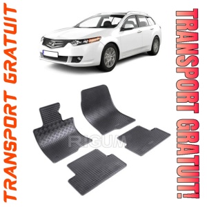 Honda Accord VIII, Combi, fabricat din 09.2008 - 2015, set covorase auto dedicate, din cauciuc 100% Premium