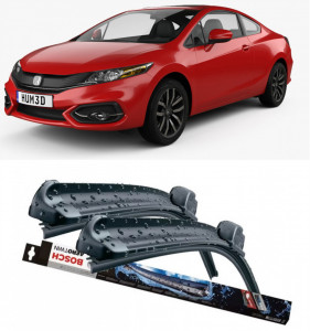 Honda Civic Ix Tourer Set 2 stergatoare parbriz Bosch Bosch Aerotwin 60 cm/53 cm compatibile cu Honda Civic Ix Tourer (Fk) din 2014-2016 (60 cm / 53 cm) accesorii pentru autoturismul tau - masina v127458