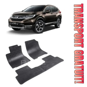 Honda Cr-V IV, Suv, fabricat din 10.2012 - 09.2018, set covorase auto dedicate, din cauciuc 100% Premium
