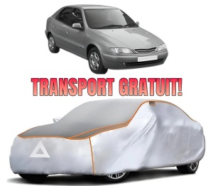 Husa Prelata Antigrindina Auto CITROEN XSARA (N1) din 1997-2005, Protectie auto contra intemperiilor la grindina, Waterproof, 4x Stickere auto CITROEN
