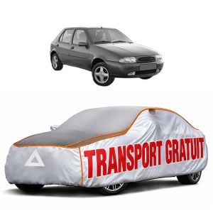 Husa Prelata Antigrindina Auto FORD FIESTA Box Body/MPV (J5_, J3_) din 1996-2003, Protectie auto contra intemperiilor la grindina, Waterproof, 4x Stickere auto FORD
