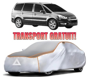 Husa Prelata Antigrindina Auto FORD GALAXY MK II VAN (WA6) din 2006-2015, Protectie auto contra intemperiilor la grindina, Waterproof, 4x Stickere auto FORD