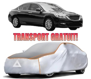 Husa Prelata Antigrindina Auto HONDA ACCORD IX Coupe din 2012, Protectie auto contra intemperiilor la grindina, Waterproof, 4x Stickere auto HONDA