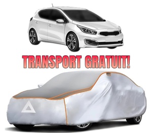 Husa Prelata Antigrindina Auto KIA CEED Hatchback Van (CD) din 2018-2020, Protectie auto contra intemperiilor la grindina, Waterproof, 4x Stickere auto KIA