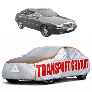 Husa Prelata Antigrindina Auto LANCIA KAPPA Coupe (838_) din 1996-2001, Protectie auto contra intemperiilor la grindina, Waterproof, 4x Stickere auto LANCIA