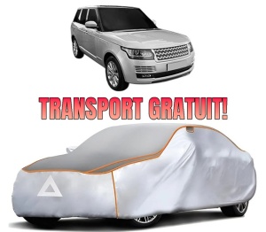 Husa Prelata Antigrindina Auto LAND ROVER RANGE ROVER IV (L405) din 2012-2021, Protectie auto contra intemperiilor la grindina, Waterproof, 4x Stickere auto LAND ROVER