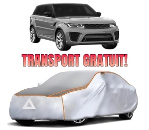 Husa Prelata Antigrindina Auto LAND ROVER RANGE ROVER SPORT III (L461) din 2022-2023, Protectie auto contra intemperiilor la grindina, Waterproof, 4x Stickere auto LAND ROVER