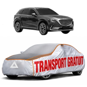 Husa Prelata Antigrindina Auto MAZDA CX-9 (TC) din 2016, Protectie auto contra intemperiilor la grindina, Waterproof, 4x Stickere auto MAZDA