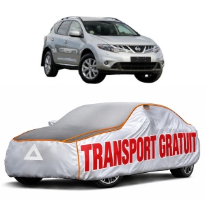 Husa Prelata Antigrindina Auto NISSAN MURANO II VAN (Z51) din 2013-2014, Protectie auto contra intemperiilor la grindina, Waterproof, 4x Stickere auto NISSAN
