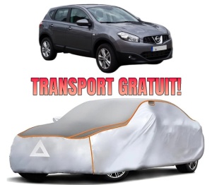 Husa Prelata Antigrindina Auto NISSAN QASHQAI I VAN (J10) din 2013-2014, Protectie auto contra intemperiilor la grindina, Waterproof, 4x Stickere auto NISSAN