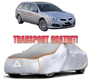 Husa Prelata Antigrindina Auto OPEL VECTRA C Estate (Z02) din 2003-2009, Protectie auto contra intemperiilor la grindina, Waterproof, 4x Stickere auto OPEL