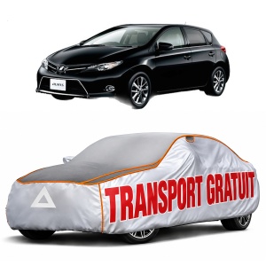 Husa Prelata Antigrindina Auto TOYOTA AURIS (_E18_) din 2012-2018, Protectie auto contra intemperiilor la grindina, Waterproof, 4x Stickere auto TOYOTA