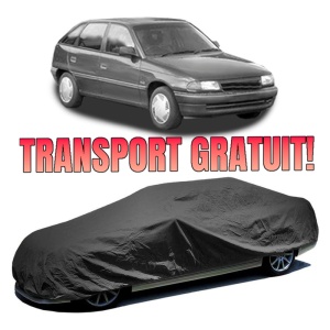 Husa prelata auto pentru OPEL ASTRA F CLASSIC Hatchback (T92) 1998 - 2002, culoare negru, material textil impermeabil, rezistanta la intemperii praf UV, CARPASSION Husa Protectie