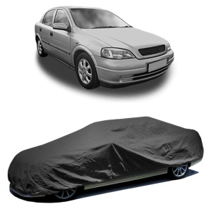 Husa prelata auto pentru OPEL ASTRA G CLASSIC (T98) 2004 - 2009, culoare negru, material textil impermeabil, rezistanta la intemperii praf UV, CARPASSION Husa Protectie - Img 2