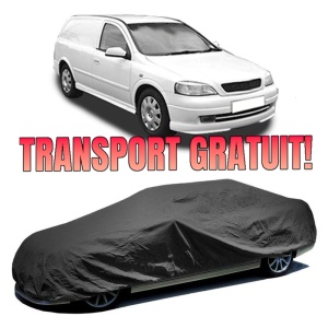 Husa prelata auto pentru OPEL ASTRA G Estate Van (F70) 1998 - 2005, culoare negru, material textil impermeabil, rezistanta la intemperii praf UV, CARPASSION Husa Protectie