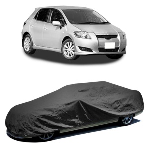 Husa prelata auto pentru TOYOTA AURIS (_E15_) 2006 - 2012, culoare negru, material textil impermeabil, rezistanta la intemperii praf UV, CARPASSION Husa Protectie - Img 2