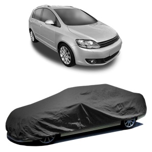 Husa prelata auto pentru Volkswagen Golf PLUS Van (521) 2009 - 2014, culoare negru, material textil impermeabil, rezistanta la intemperii praf UV, CARPASSION Husa Protectie - Img 2