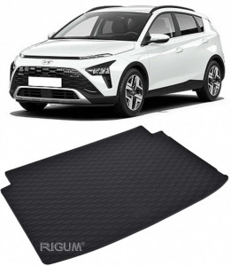 Hyundai Bayon Tavita pentru portbagaj din cauciuc, compatibila Hyundai Bayon fabricatie 05.2021 - prezent, caroserie suv, portbagaj inferior accesorii pentru autoturismul tau - masina v111402